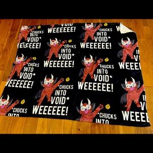 Twelve animation series throw blanket